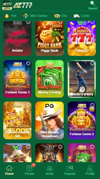Az777 game apk catagories
