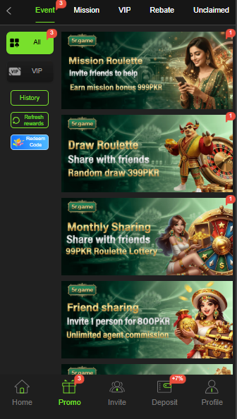5R game apk rewards and promotions
